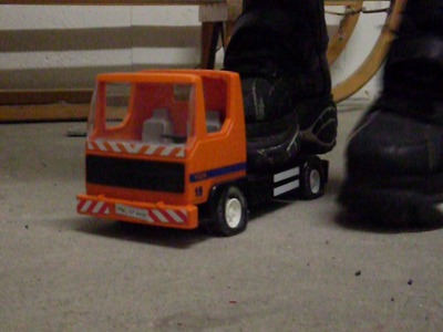 Orangetoytruckcrush