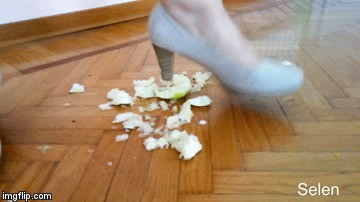 Feet Crushing Fruit