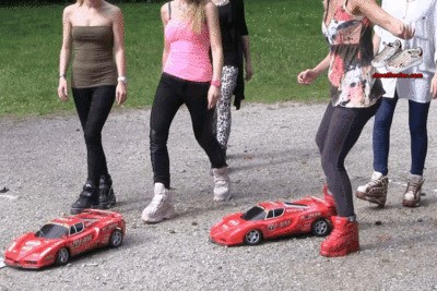 5 Girls On Model Cars 1 – Part F