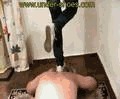 The Brutal Miss Nikita Savage Jumping And Trampling Brutal Video